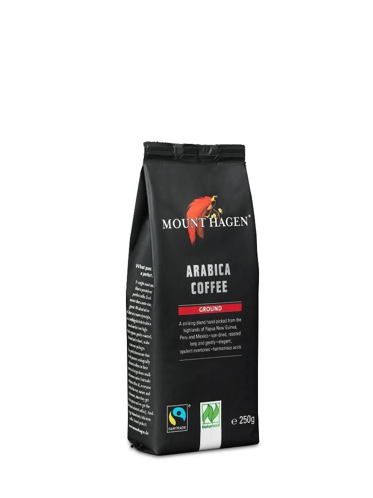 Nettbilde_0010941-Mount-Hagen-Roast-and-Ground-Coffee-250g-Softpack.jpg Kaffe, Arabica, 250 g, økologisk, Mount Hagen - Bilde 1