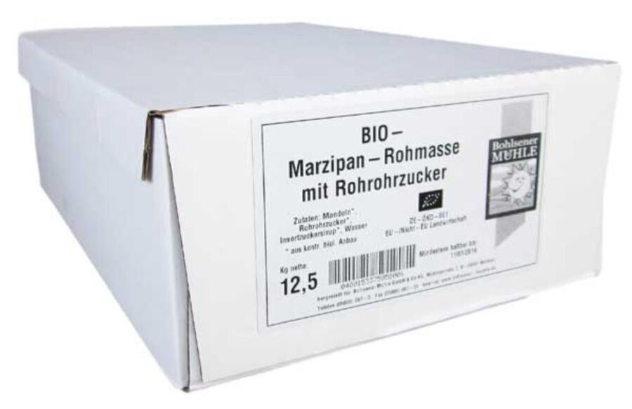 Marsipan, 12,5 kg, økologisk