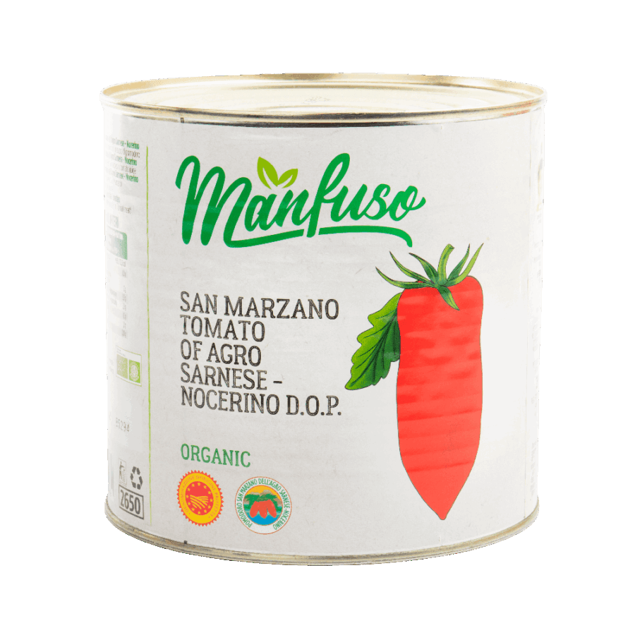 Tomater, San Marzano, hermetisk, 2,5 kg, økologisk