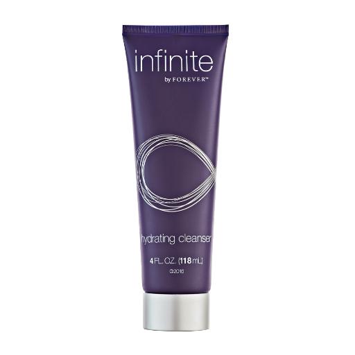 infinite_by_forever__hydrating_cleanser_pd_main_512_X_512_1698047019902 Flaske med infinite by Forever hydrating cleanser – en mild og fuktighetsgivende renselotion med Aloe vera og solsikkeolje hos Økohjørnet.no.