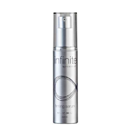 Luksuriøs flaske med infinite by Forever firming serum – oppstrammende ansiktsserum med peptider og Aloe vera hos Økohjørnet.no.