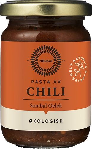 Helios_20sep_2023_20Chili_20Paste_1 Helios Økologisk Chilipaste (100g) - Bilde 1